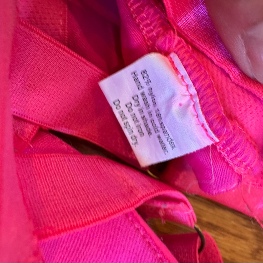 Lunalae Follow me bra & Lure you shorts sz US 4 hot pink Pole dance wear - Picture 6 of 14
